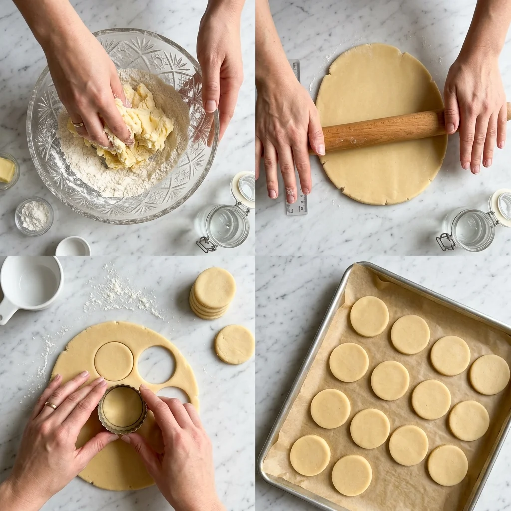 Alfajores de Dulce de Leche de 3 Ingredientes - Sin Fallar 2 Preparacion